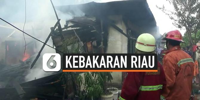 VIDEO: Ledakan Kompor Gas Menghanguskan 3 Rumah