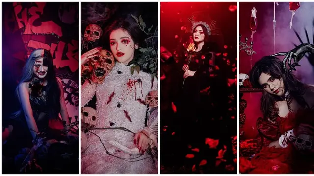 Potret Artis di 6 Pemotretan Foto Series Ini Totalitas, Tema Halloween Banjir Pujian