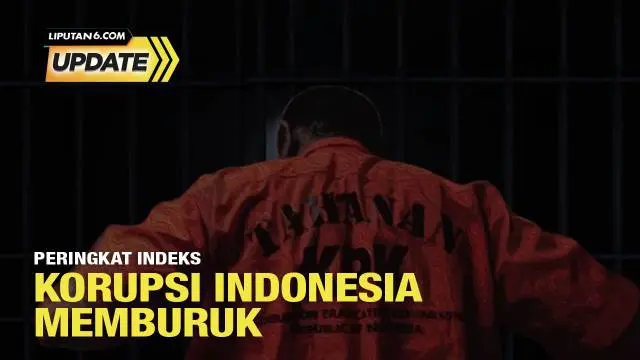 Indeks Persepsi Korupsi atau IPK Indonesia pada 2022, ternyata turun 4 poin menjadi 34 dari sebelumnya 38 di 2021. Dengan demikian, Indonesia kini berada di posisi 110 dari 180 negara yang disurvei.