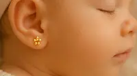 6 Pilihan Model Anting Emas untuk Bayi Baru Lahir Terbaru, Minimalis hingga Mewah