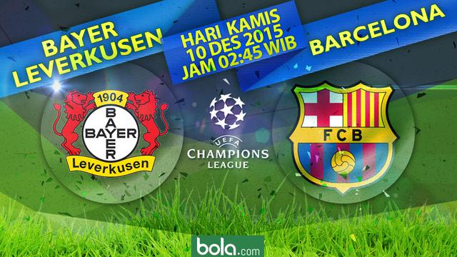Bayer Leverkusen vs Barcelona (bola.com/Rudi Riana)
