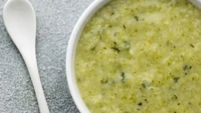 Bubur Ayam dan Brokoli