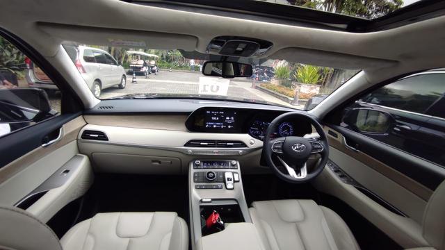 Kabin all new Hyundai Palisade (Arief A/Liputan6.com)