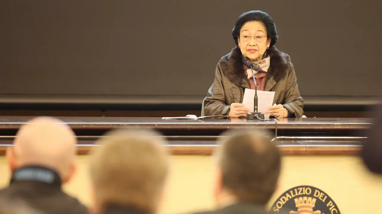 Presiden Kelima RI yang juga Ketua Umum PDI Perjuangan (PDIP) Megawati Soekarnoputri.
