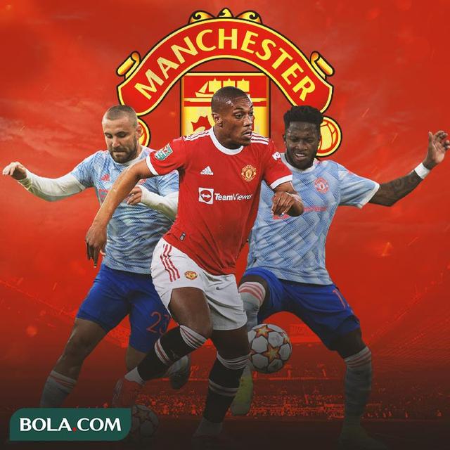 Manchester United - Luke Shaw, Anthony Martial, Fred