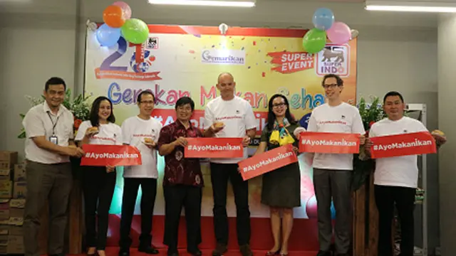 Gerakan Makan Sehat #AyoMakanIkan untuk Puluhan Ribu Anak Indonesia