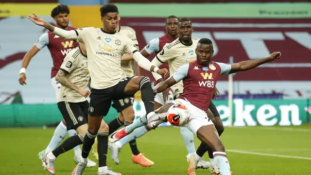 Manchester United Bungkam Aston Villa 3-0