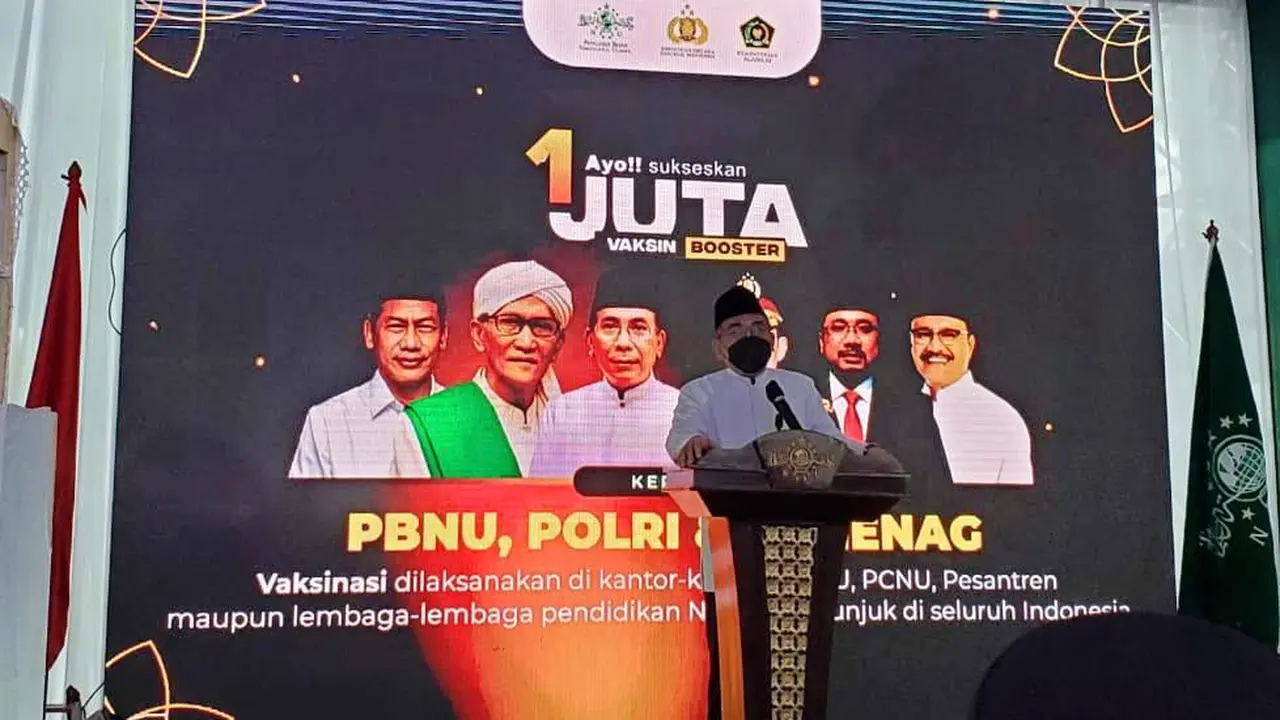 Peminat Membludak, 1 Juta Vaksinasi Booster PBNU Lampau Target