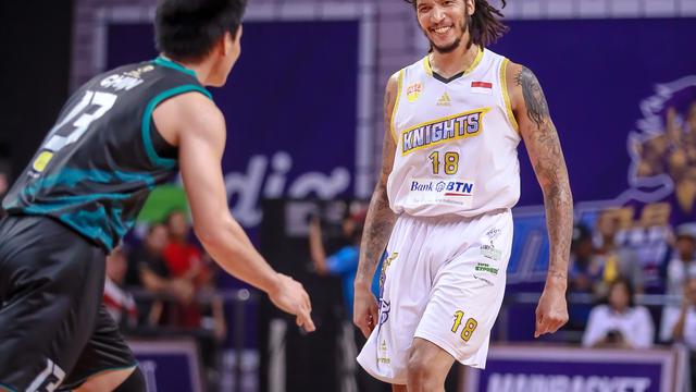 Selebrasi pemain CLS Maxie Esho