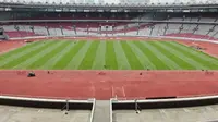 Penampakan terbaru Stadion Utama Gelora Bung Karno (SUGBK), Jakarta Pusat. (Bola.com/Dok.PSSI).