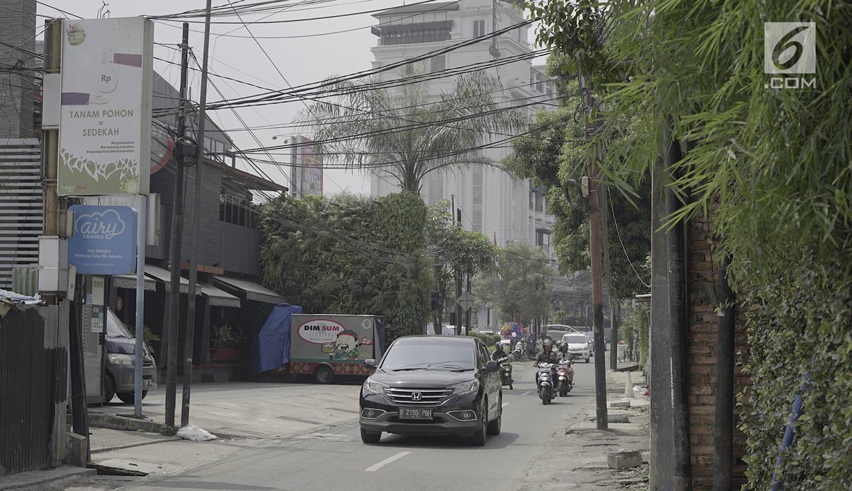 FOTO Akhir Mei, Penataan Pedestrian Kawasan Kemang Dimulai Foto