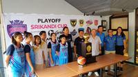 Perwakilan tim yang akan tampil pada babak playoff Srikandi Cup, di Cirebon, 18-21 April 2018. (Humas Srikandi Cup)