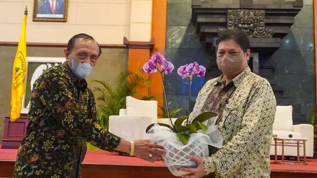 Menteri Koordinator Bidang Perekonomian Airlangga Hartarto menyampaikan Kuliah Umum di Universitas Wijaya Kusuma Surabaya (UWKS), Kota Surabaya, Provinsi Jawa Timur. (Dok ekon.go.id)