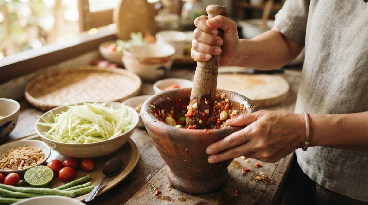 Cara Membuat Salad Mangga ala Thailand