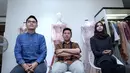 "Kebaya atau beskap yang disiapkan itu akan ada unsur Islami dan sopan dan enggak terlalu ribet-ribet," kata Ferry Sunarto di kawasan Senopati, Jakarta Selatan, Rabu (27/8/2016). (Nurwahyunan/Bintang.com)