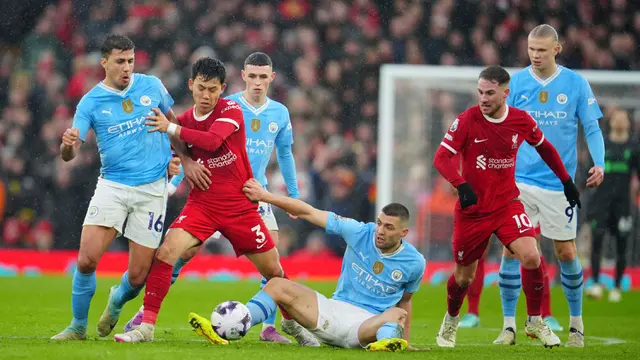 Liverpool-Manchester City Bermain Imbang, Arsenal Kokoh di Puncak Klasemen