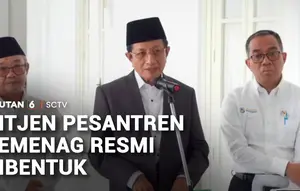 Ditjen Pesantren Kemenag Resmi Dibentuk