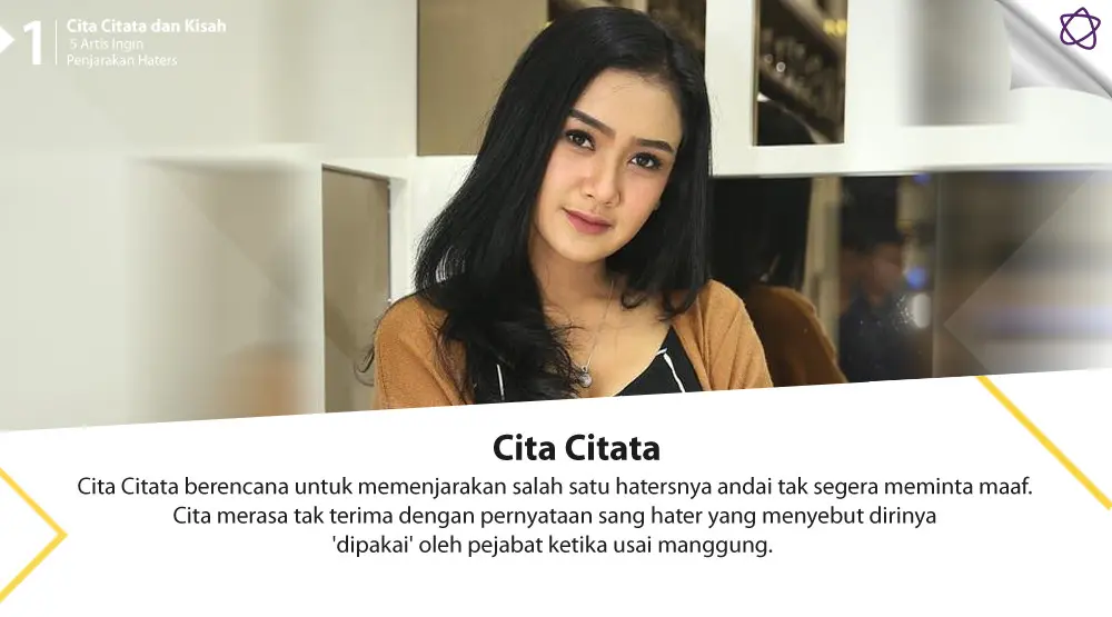 Cita Citata dan Kisah 5 Artis Ingin Penjarakan Haters. (Foto: Bambang E. Ros/Bintang.com, Desain: Nurman Abdul Hakim/Bintang.com)