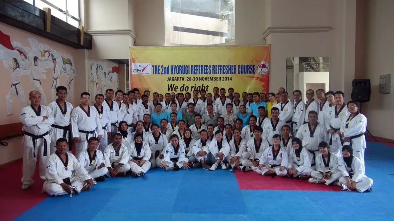Penyegaran wasit Taekwondo