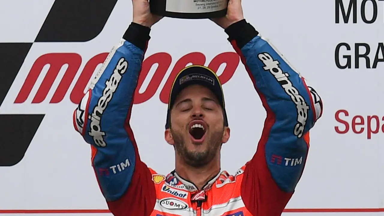 Andrea Dovizioso Menangi MotoGP Malaysia