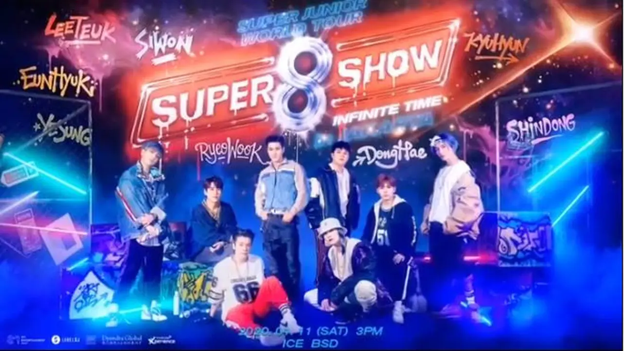Super Junior (Foto: Instagram/@dyandraglobal)