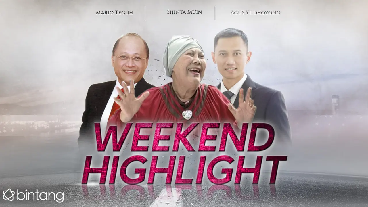 [Bintang] Mario Teguh, Shinta Muin, dan Agus Yudhoyono