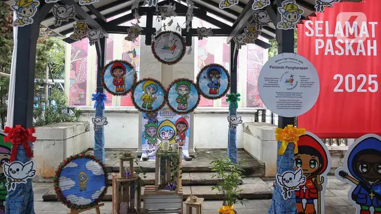 Khidmat, Pelaksanaan Misa Kamis Putih di Gereja Katedral Jakarta