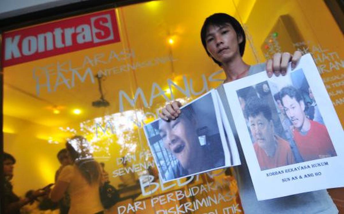 Keluarga Sun Ang dan Ang Ho mengadu ke Kontras