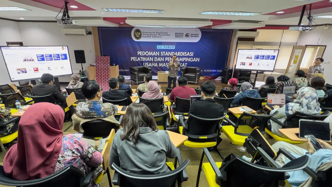 Deputi Bidang Koordinasi Pemberdayaan Ekonomi Masyarakat dan Pelindungan Pekerja Migran Kemenko PM, Leontinus Alpha Edison