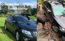 Bukan Mobil Biasa, Camry Ini Taklukkan Rute Ekstrem Demi Sensasi Berkemah