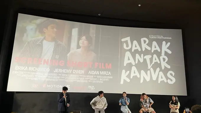 Turah Parthayana Gait Jerhemy Owen dan Erika Richardo dalam film pendek barunya