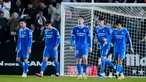 Pemain Real Madrid tampak lesu setelah ditaklukkan Albacete dengan skor 3-2 pada laga babak 16 besar Copa del Rey di Estadio Carlos Belmonte, Kamis, (15/1/2026).