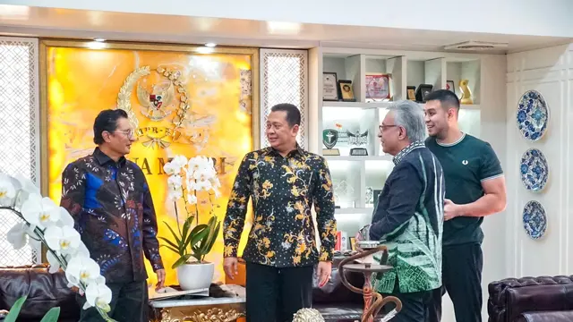 Bamsoet dan Fadel Muhammad Ketemu Promotor Konser Coldplay - Ed Sheeran