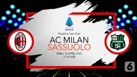 AC Milan vs Sassuolo (liputan6.com/Abdillah)