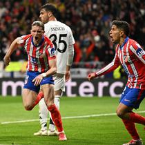 Gol cepat Conor Gallagher saat laga baru berjalan 27 detik merubah agregat gol menjadi imbang 2-2 setelah sebelumnya Real Madrid menang 2-1 di leg pertama. (JAVIER SORIANO/AFP)