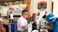 Wali Kota Tarakan menghadiri Penyerahan Zakat Wali Kota dan Wakil Wali Kota Tarakan serta Forkopimda Kota Tarakan Melalui Baznas.