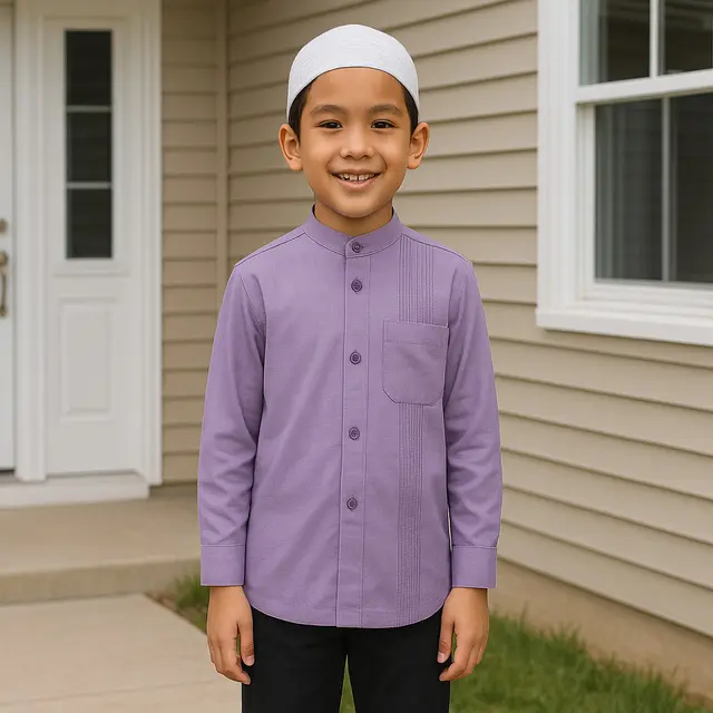Model Baju Koko Anak Kombinasi