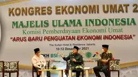 Kongres Ekonomi Umat MUI Soroti Ketimpangan pada Masyarakat Bawah