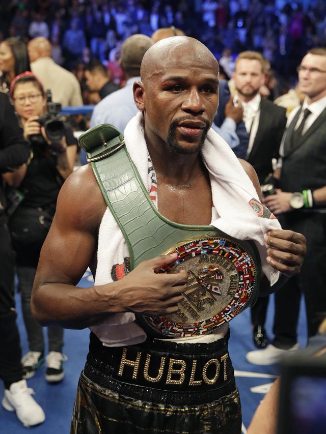 Floyd Mayweather, Conor McGregor, Tinju Dunia