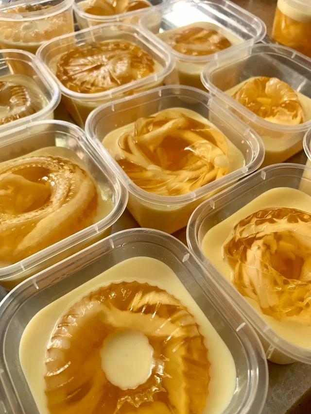 Puding Kelapa Jeruk Mini