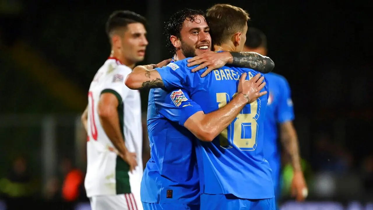 Timnas Italia Vs Timnas Hungaria