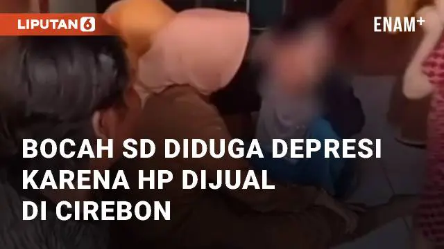 Beredar video viral terkait dugaan bocah SD yang alami depresi. Peristiwa ini terjadi Kesambi, Cirebon kota pada Senin (13/5/2024)