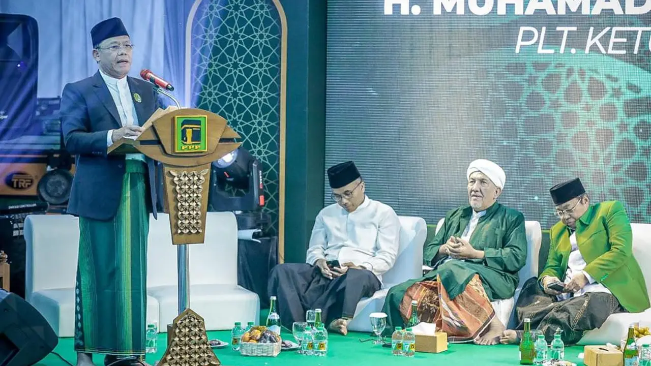 Menyambut tahapan Pemilu 2024 yaitu masa kampanye yang akan dilaksanakan pada 28 November 2023, Partai Persatuan Pembangunan (PPP) menggelar kegiatan istigasah nasional, di Kantor DPP PPP, Menteng, Jakarta Pusat (Istimewa)