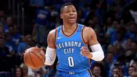 Triple-Double Westbrook Bawa Thunder Lumat Knicks