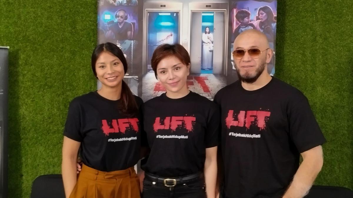 Max Metino dan Ismi Melinda Ungkap Tantangan Main Film Lift, Bangun Ketegangan di Ruang Sempit