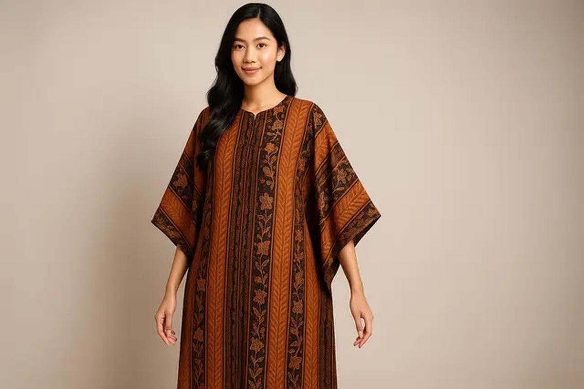 7 Model Tunik Batik Lengan Kelelawar Tren Sekarang 2025, Anggun dan Nyaman