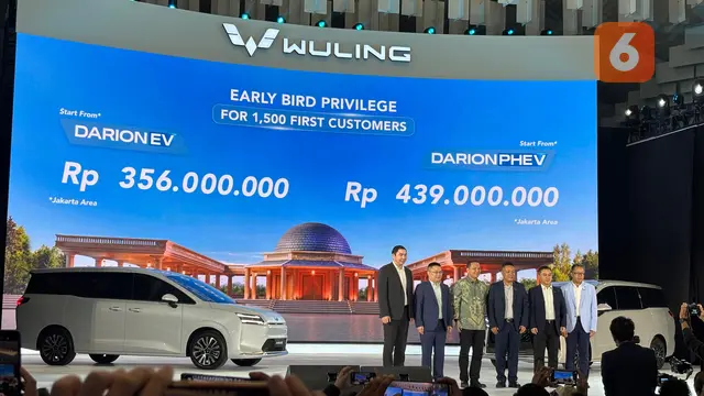 Wuling Cortez Darion di Indonesia.