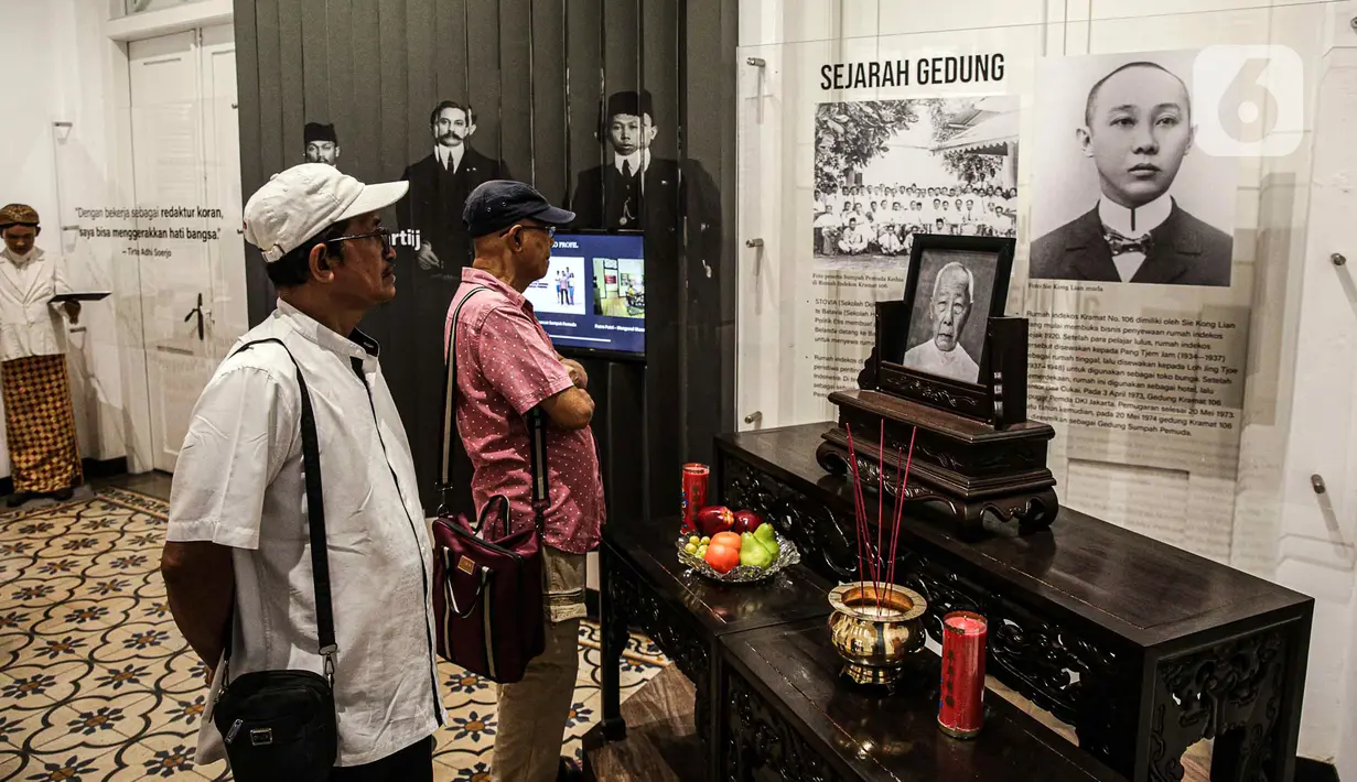 Museum Sumpah Pemuda menjadi salah satu saksi sejarah perjuangan bangsa Indonesia. (Liputan6.com/Faizal Fanani)