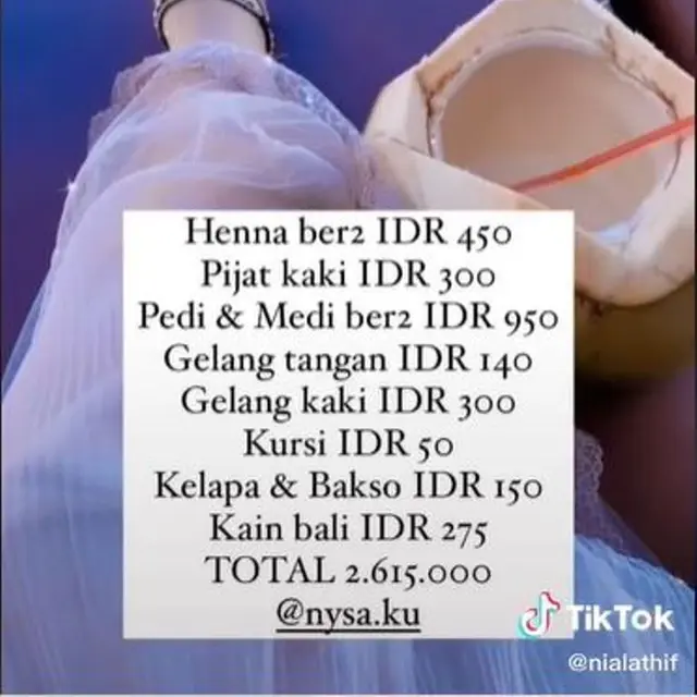Jasa Perawatan Kaki di Pantai Bali Bayar Rp2,6 Juta, Simak Rincian Harganya