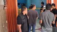 Lokasi Penemuan Mayat Pegawai Ayam Geprek (AntaraNews)